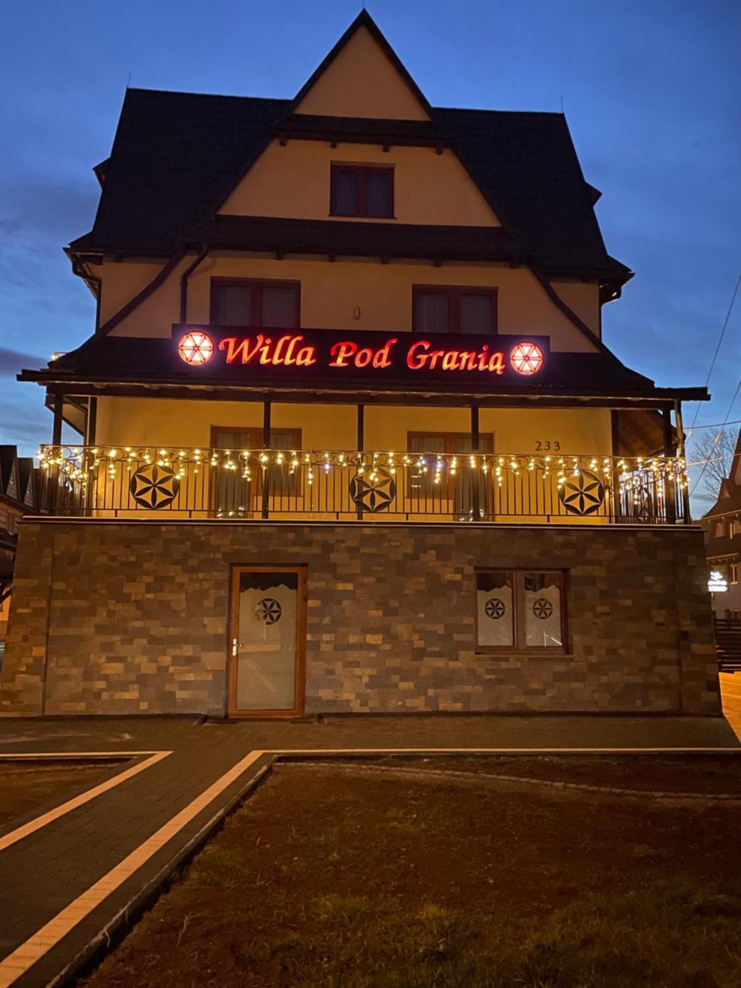 Willa Pod Grania Bialka Tatrzanska Exterior photo
